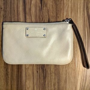 Kate Spade Wristlet in Cream
